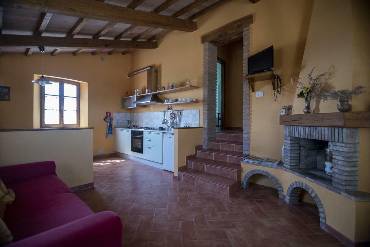 Agriturismo Belvedere Di Pierini E Brugi Campagnatico Bagian luar foto