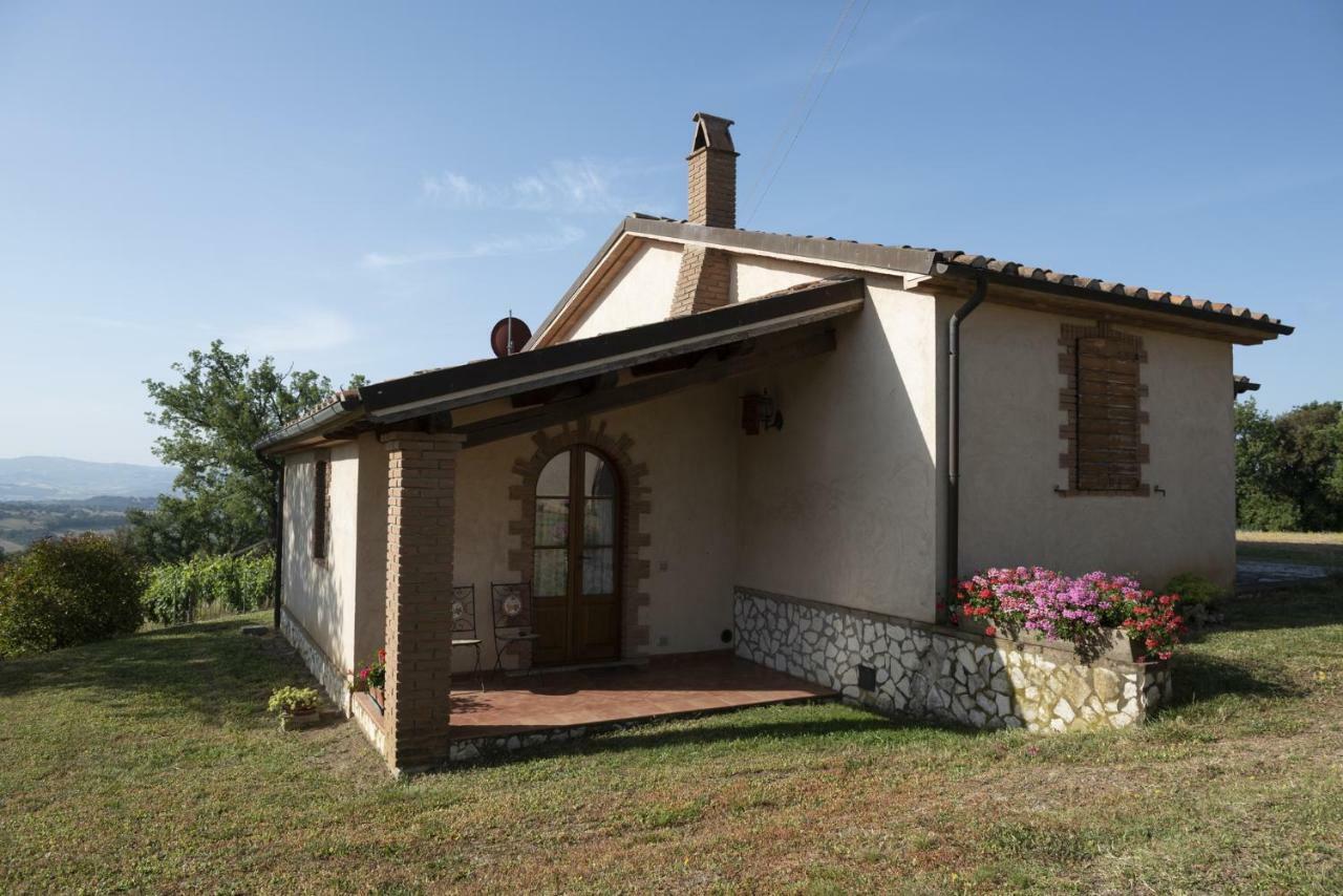 Agriturismo Belvedere Di Pierini E Brugi Campagnatico Bagian luar foto
