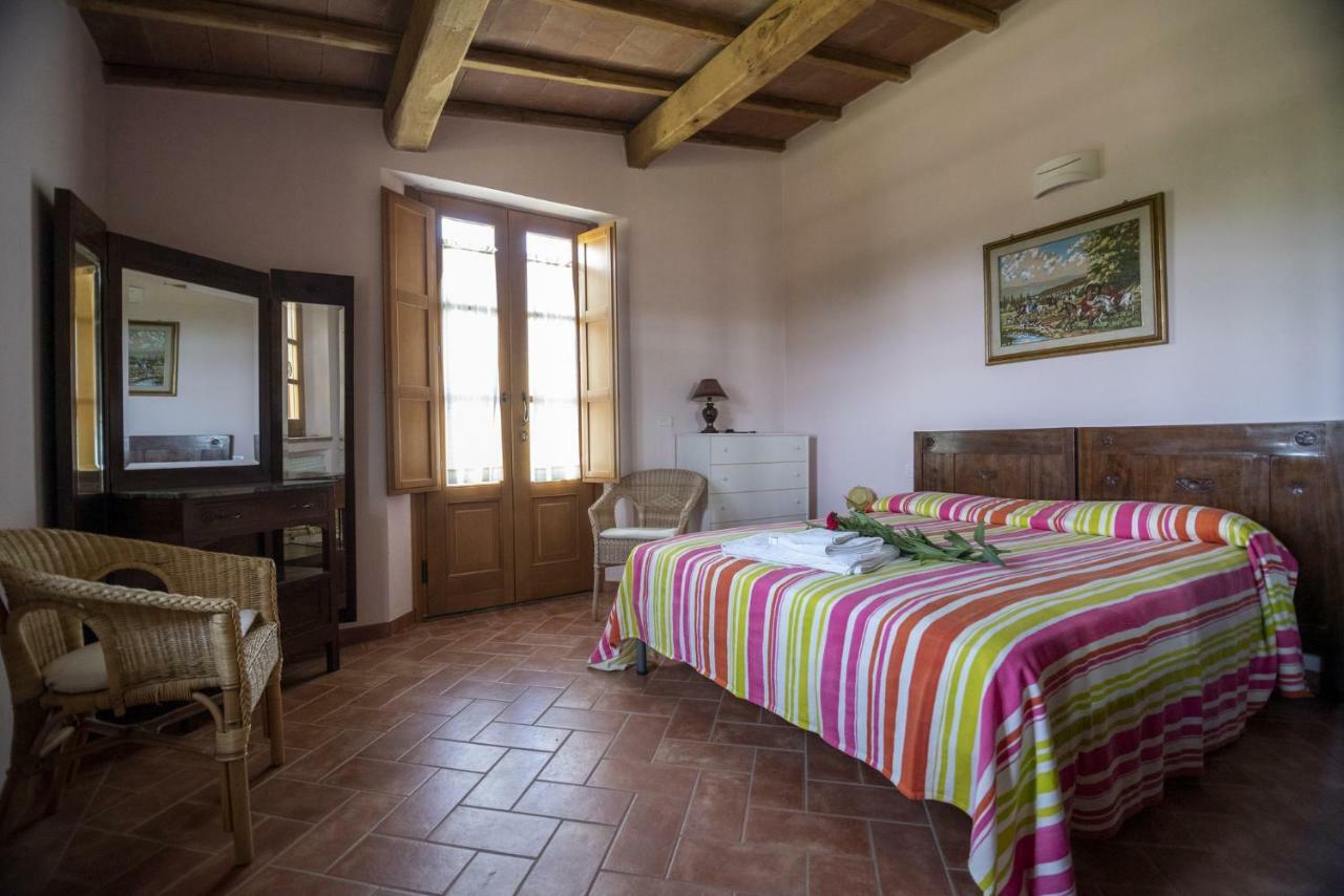 Agriturismo Belvedere Di Pierini E Brugi Campagnatico Bagian luar foto